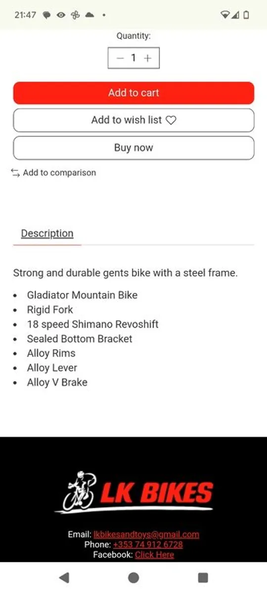 Mens mountain bike - Image 3