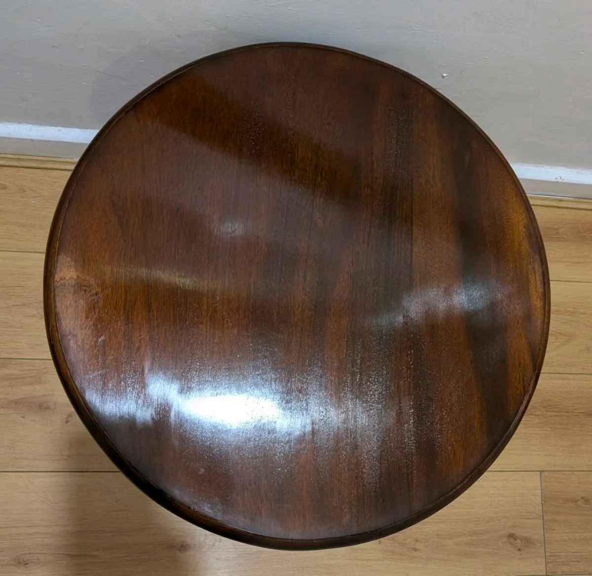 EARLY 20TH CENTURY MAHOGANY COFFEE TABLE - Image 2