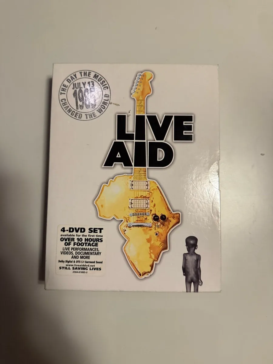 Live Aid 4-DVD Set - Image 1