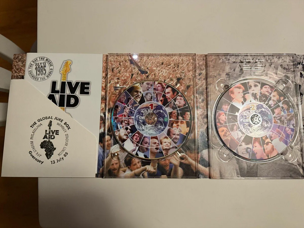 Live Aid 4-DVD Set - Image 2