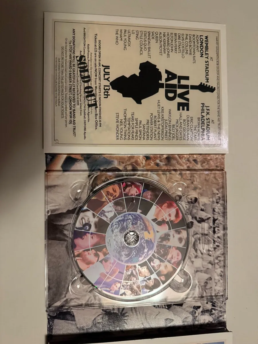 Live Aid 4-DVD Set - Image 4