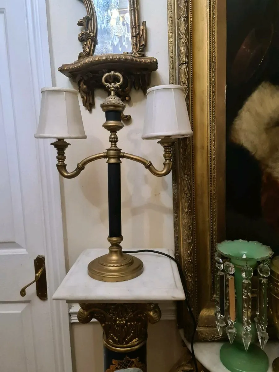 Pair of vintage quality lamps - Image 2
