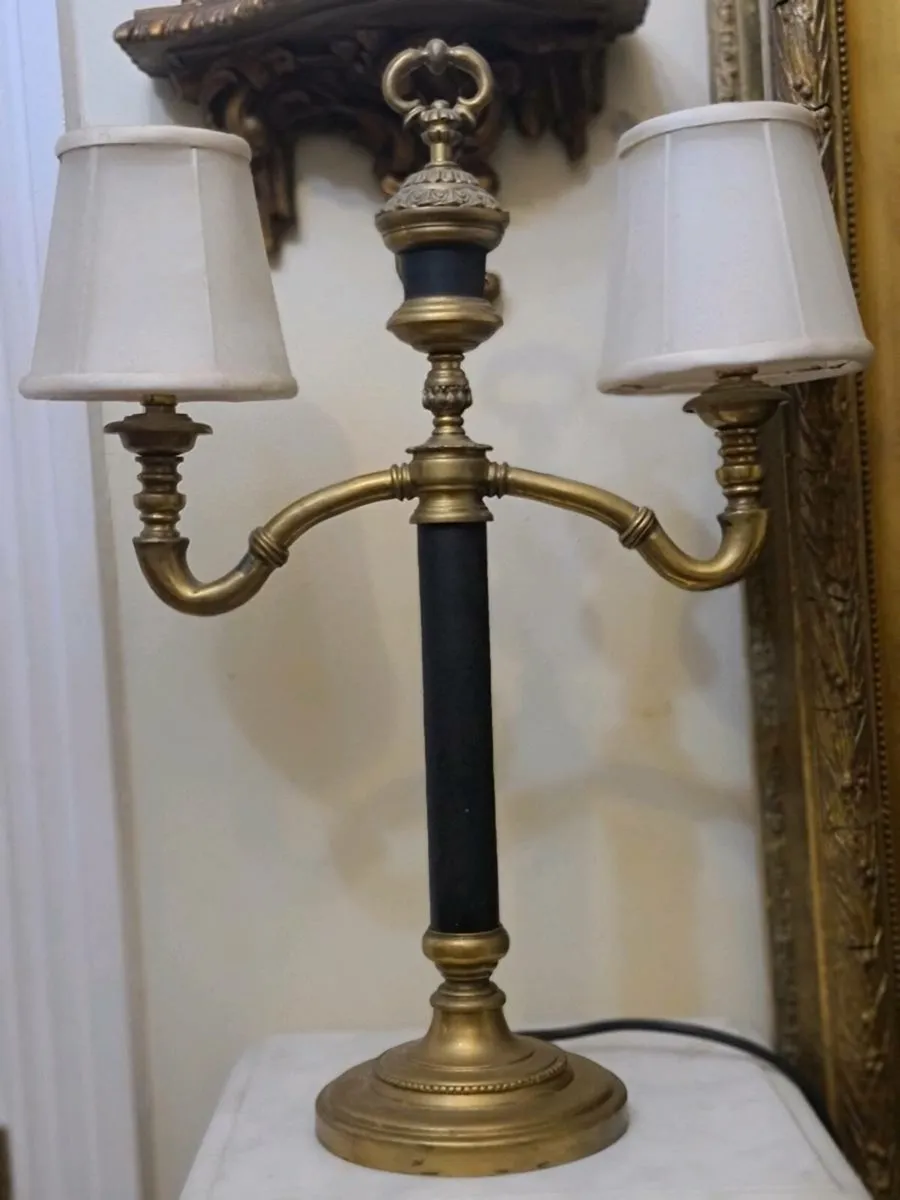 Pair of vintage quality lamps - Image 3