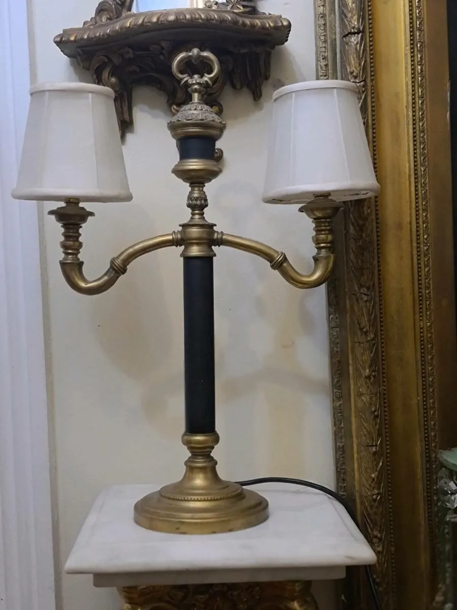 Pair of vintage quality lamps - Image 4