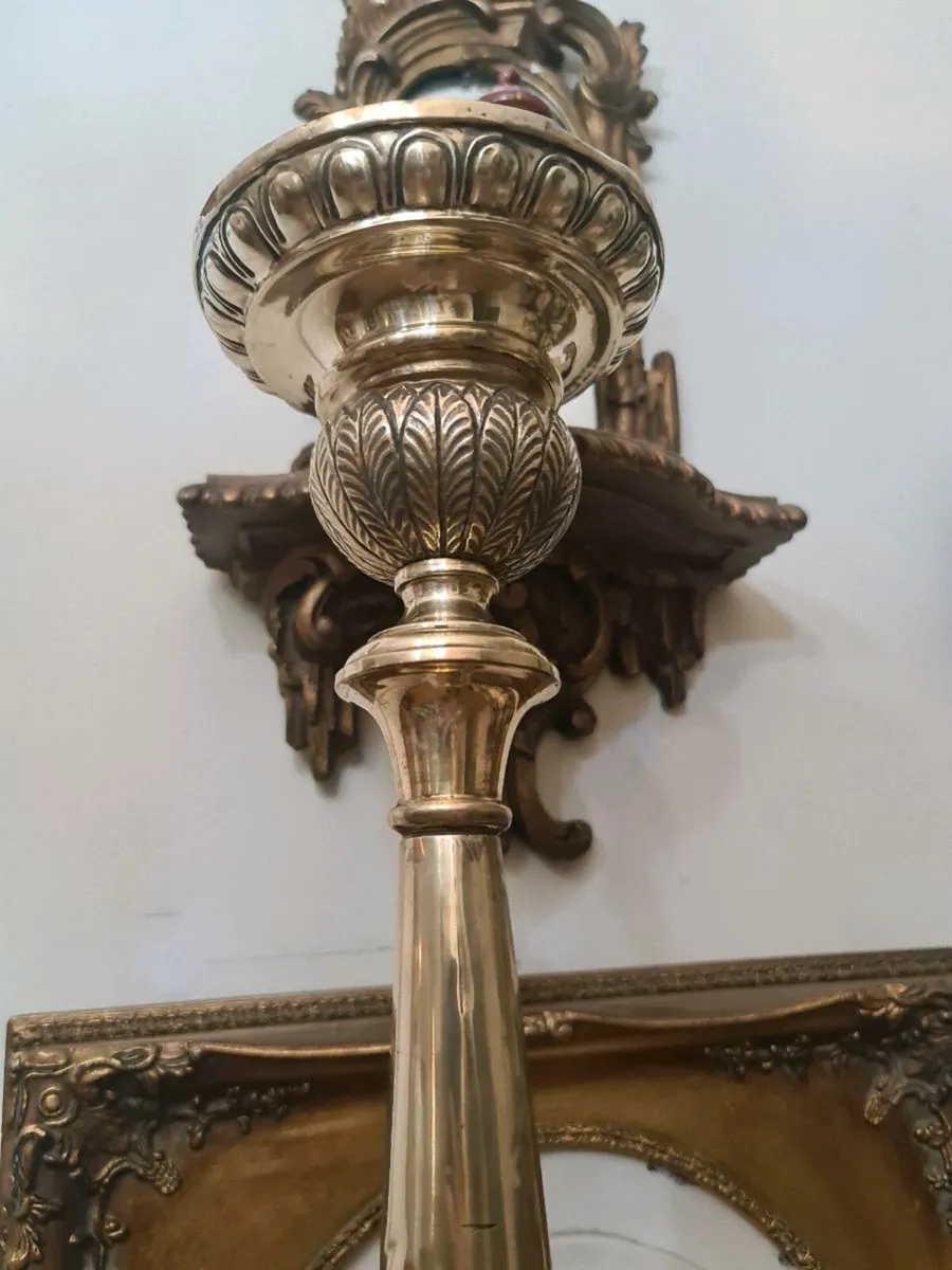 Tall Ecclesiastical Church candle holder - Image 3