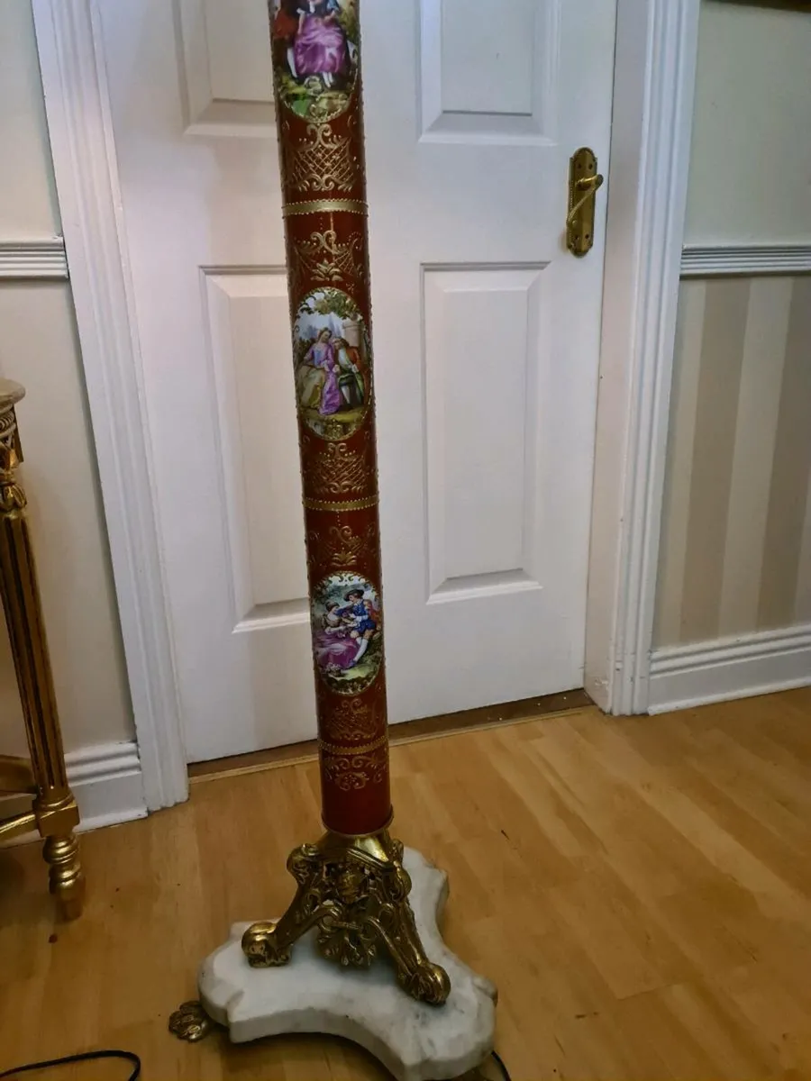 Tall vintage floor lamp - Image 4