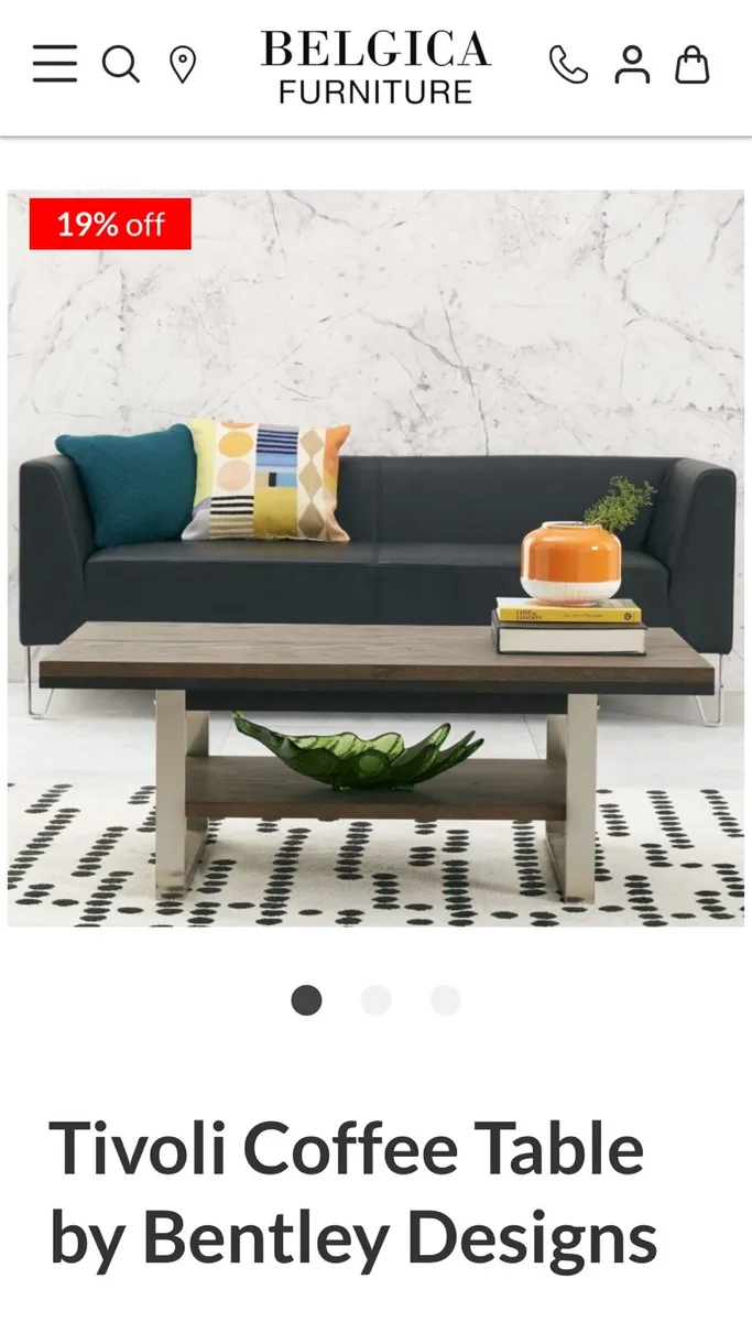 Oak Coffee Table - Image 1