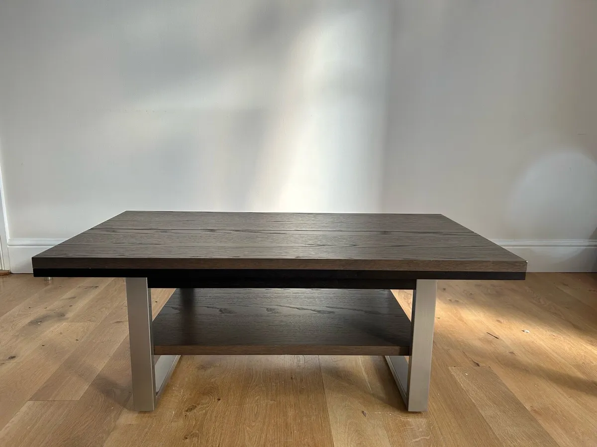 Oak Coffee Table - Image 3