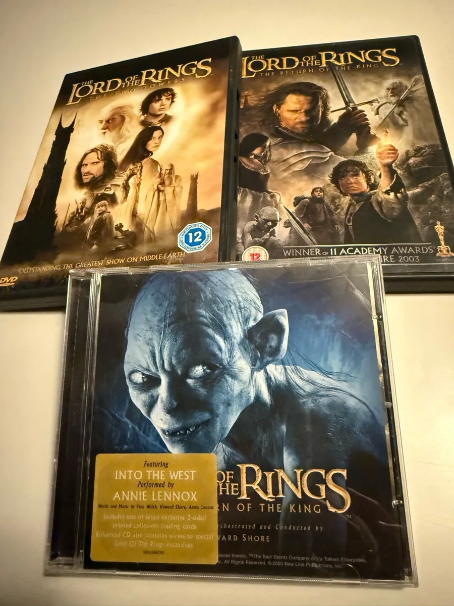 Lord of the Rings DVDs and CD