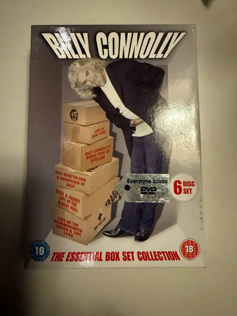 Billy Connolly DVDs and box set - Image 1