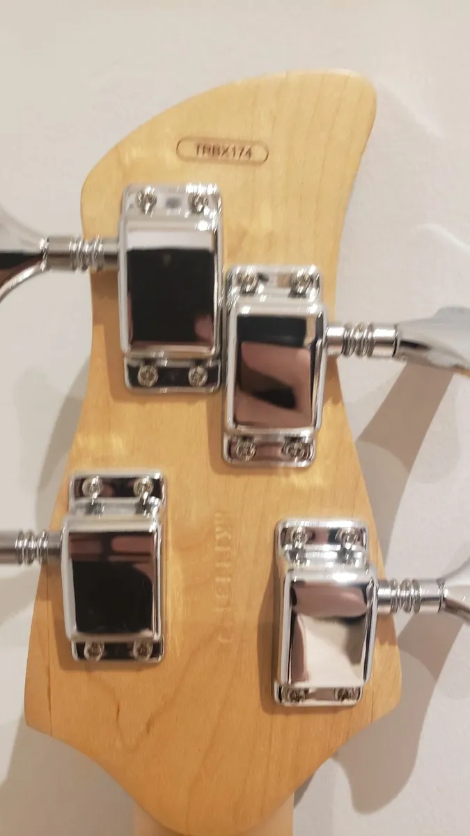 Yamaha TRBX174 Electric Bass Guitar, Red Metallic - Image 2