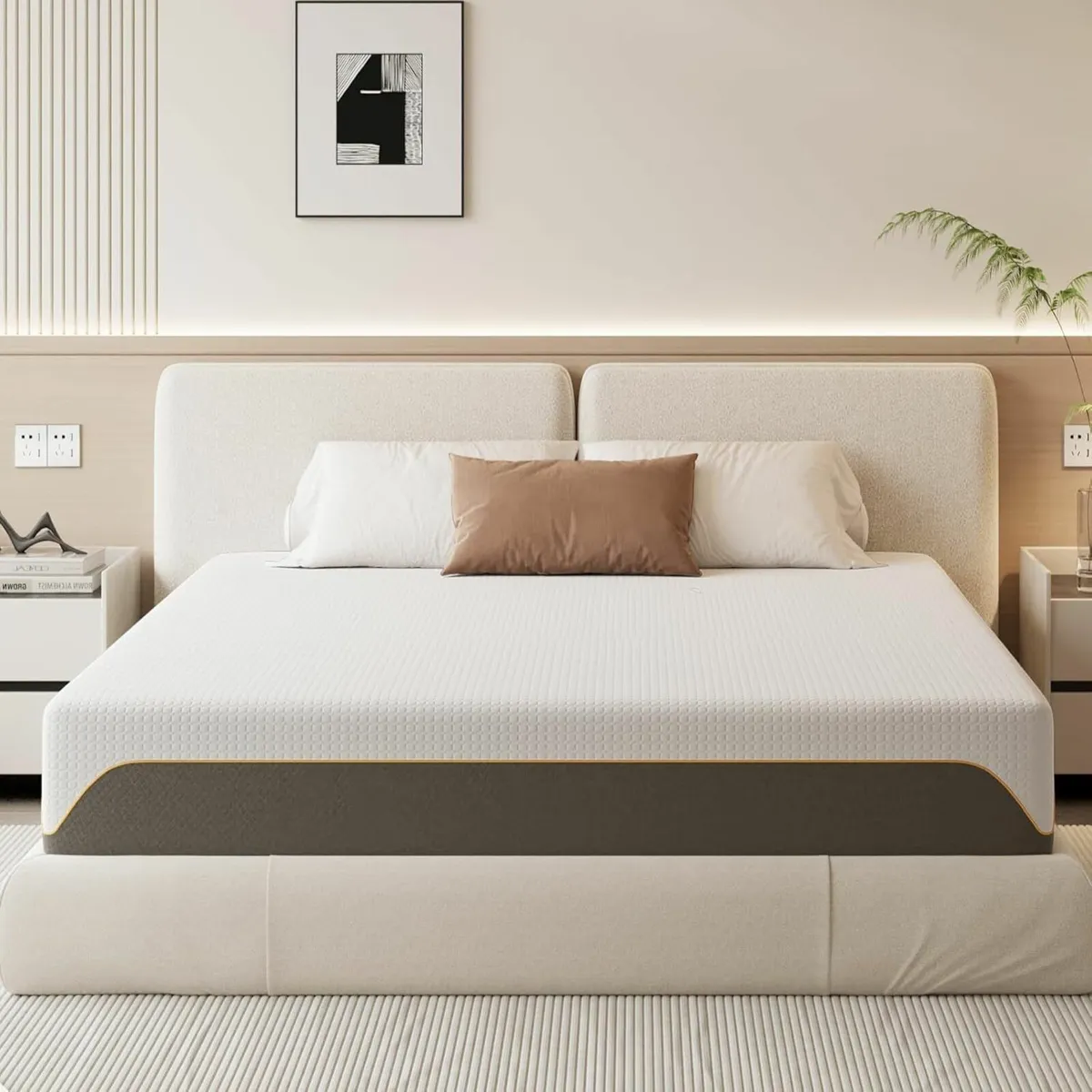 Memory Foam Single Mattress Medium Firm 90x190cm - Image 1