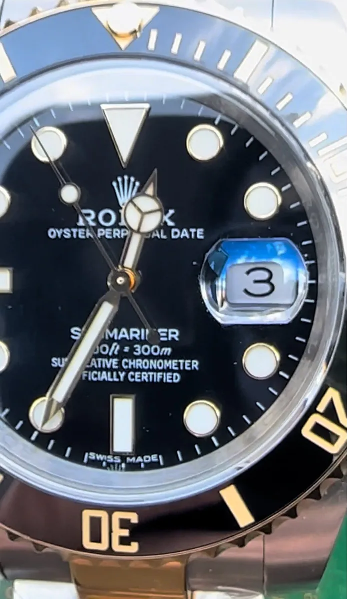 Sub 116613LN with card - Image 3
