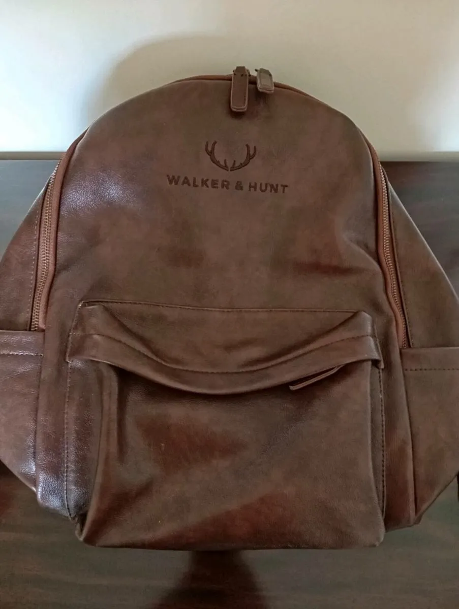 Leather Backpack - Image 1