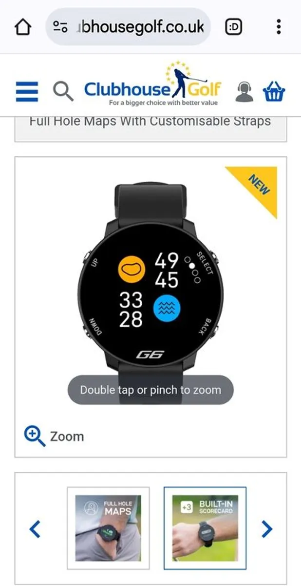 Gps Golf Watch Shot Scope - Image 2
