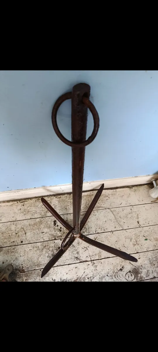 Large boat anchor, nice piece - Image 2