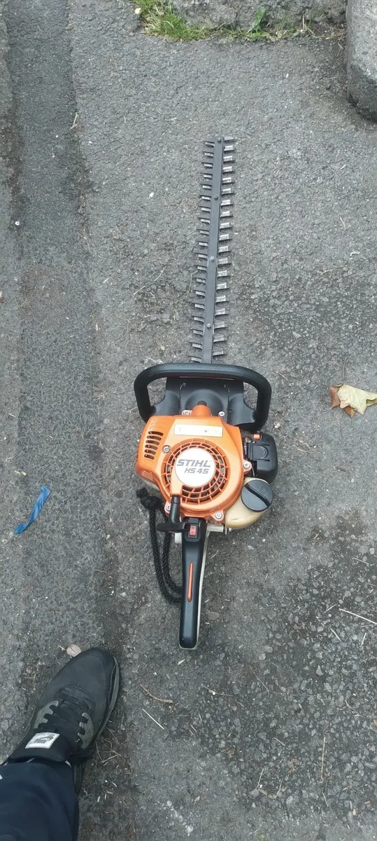 Stihl sh 45 hedge strummers running well 2011 - Image 4