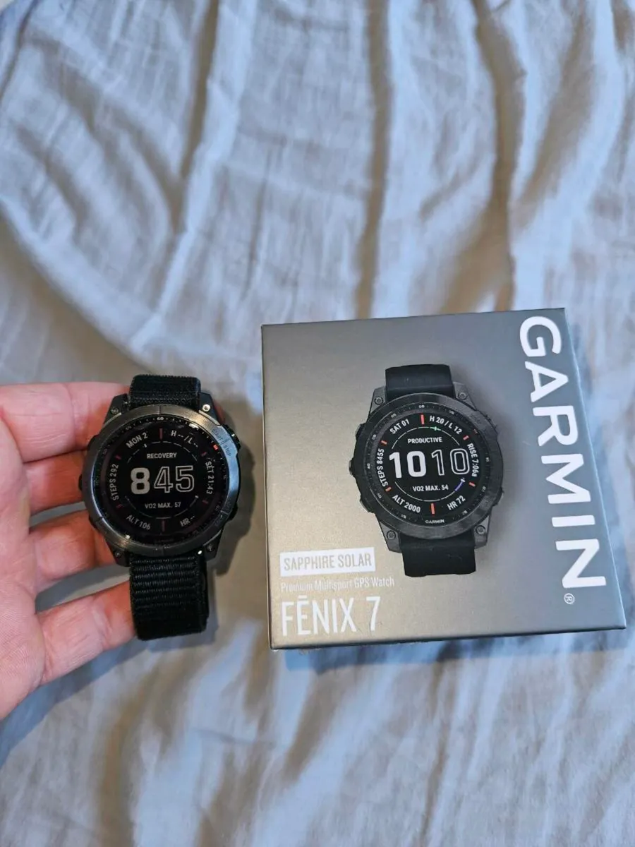 GARMIN FENIX 7 Solar Saphire - Image 1