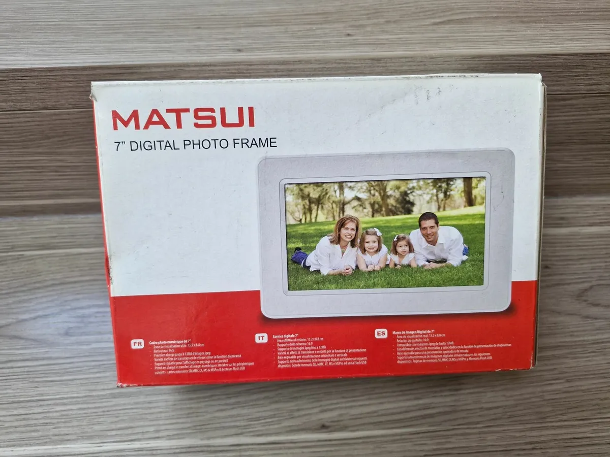 7inch digital photo frame