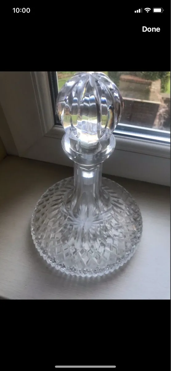 Waterford Crystal ‘Tramore’ Shops Decanter - Image 2