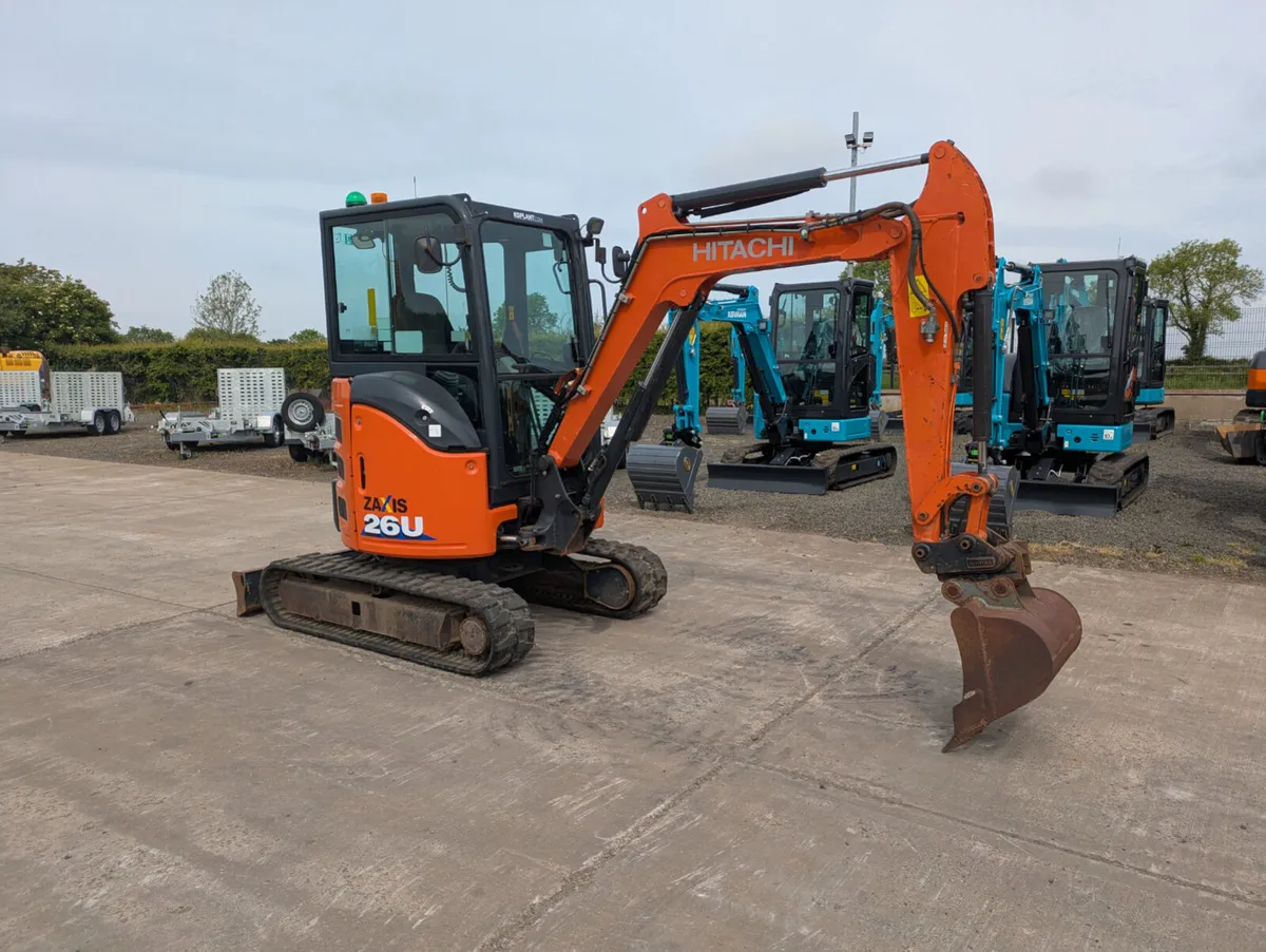 2019 HITACHI ZX26U-6 - Image 4