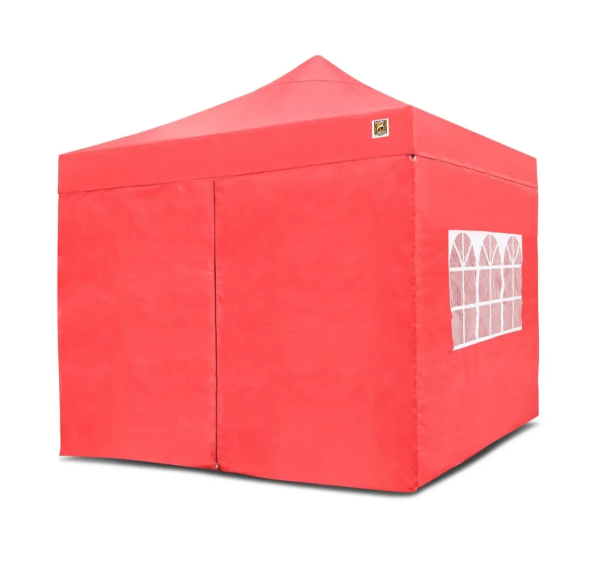 Gorilla Gazebo 3m x 3m Pop-Up Gazebo , Red - Image 2