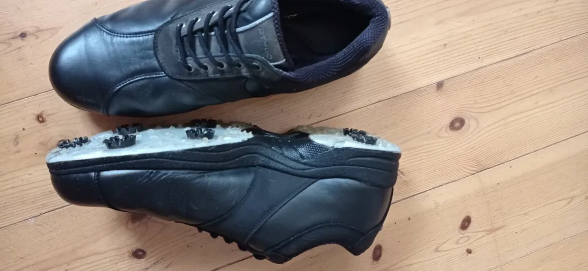 Stylo leather golf shoes Sze 10/44.5 NEW - Image 4