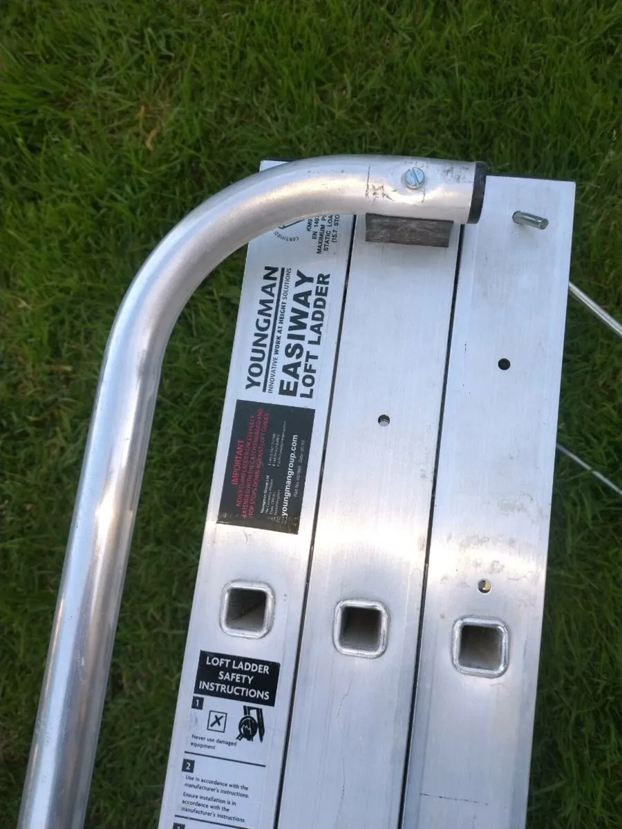 Attic ladder aluminium 3.2m - Image 1
