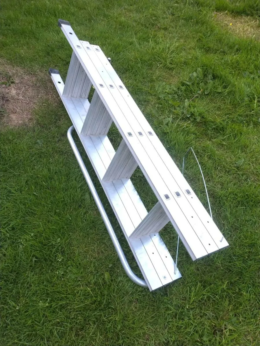 Attic ladder aluminium 3.2m - Image 3
