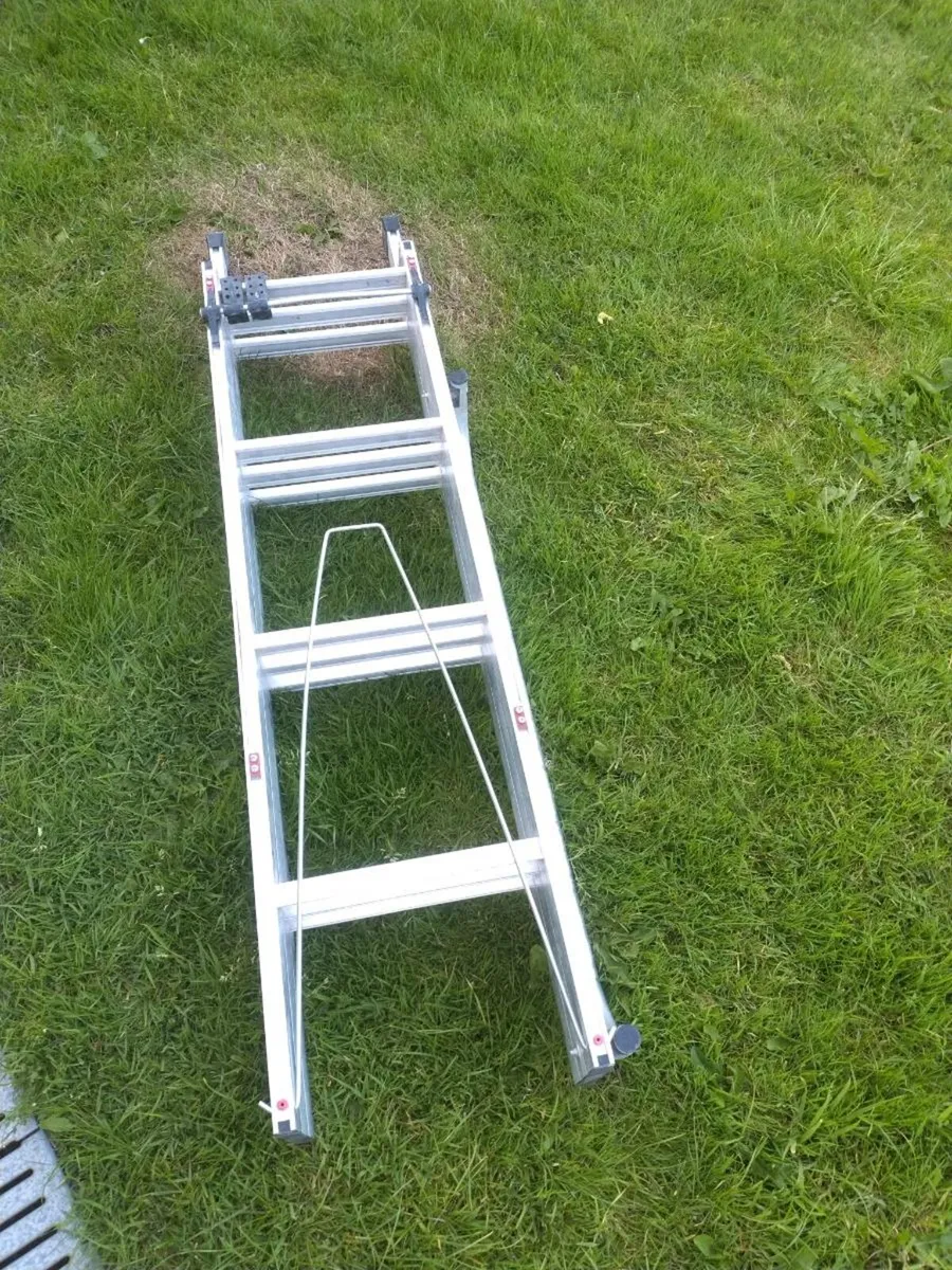 Attic ladder aluminium 3.2m - Image 4