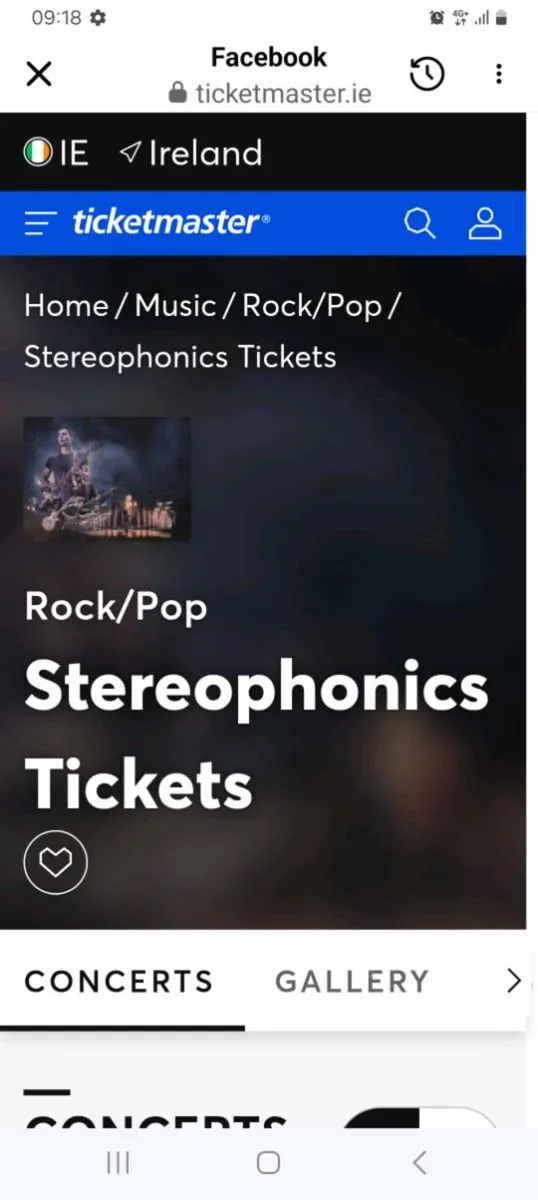 Stereophonic Tickets