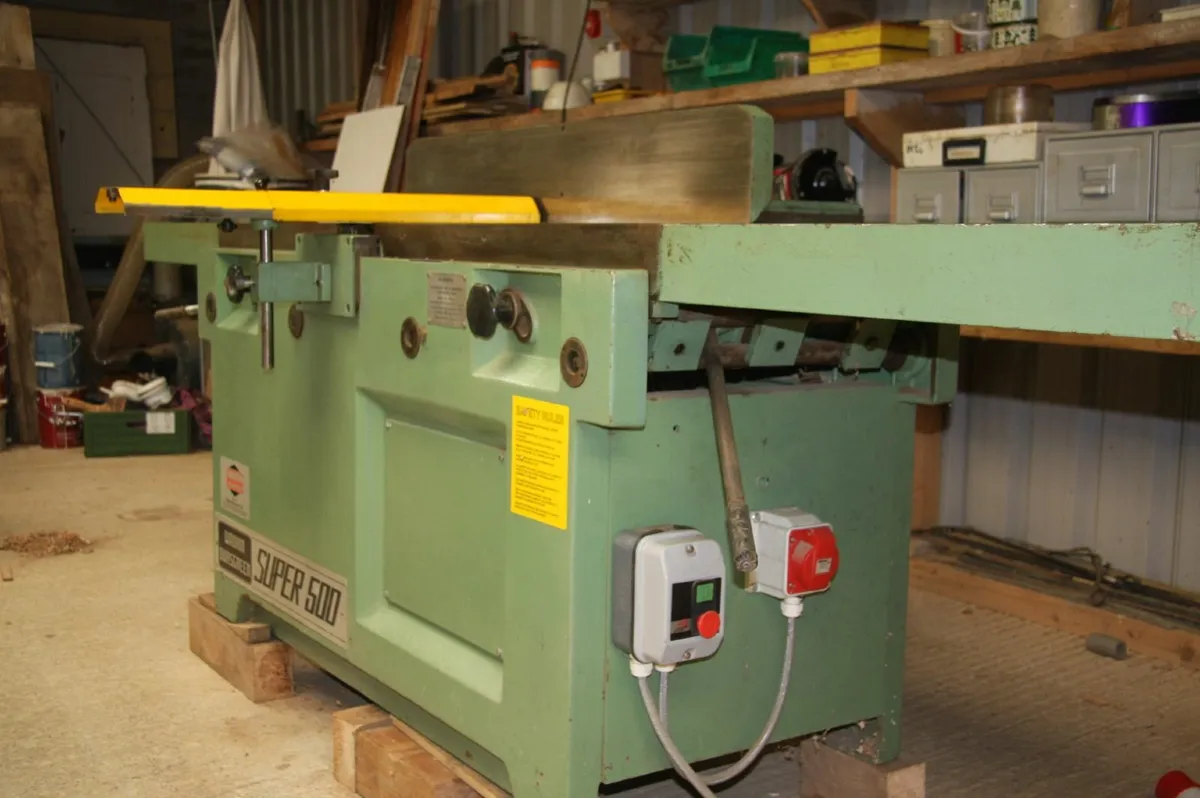 Wadkin super 500 planer - Image 1