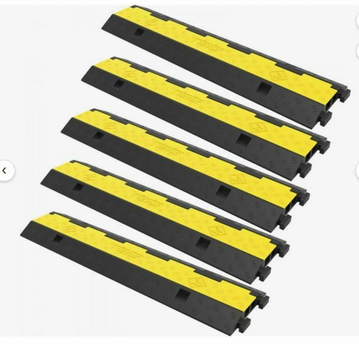 Cable Protector Ramp, 5 Packs 2 Channels Speed - Image 1