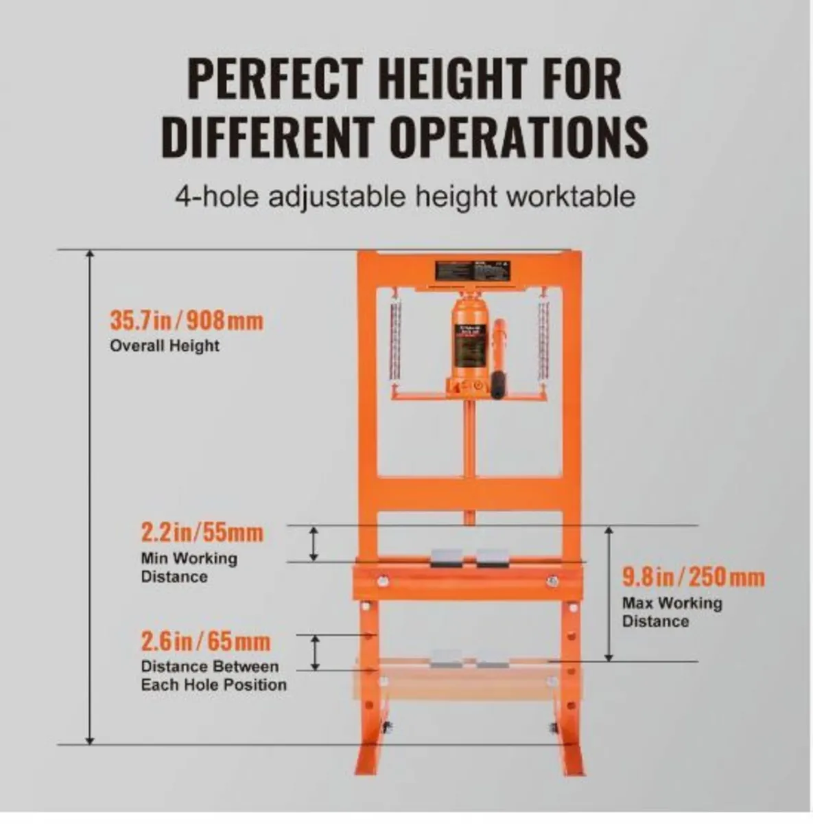 Hydraulic Shop Press 6 Ton - Image 4