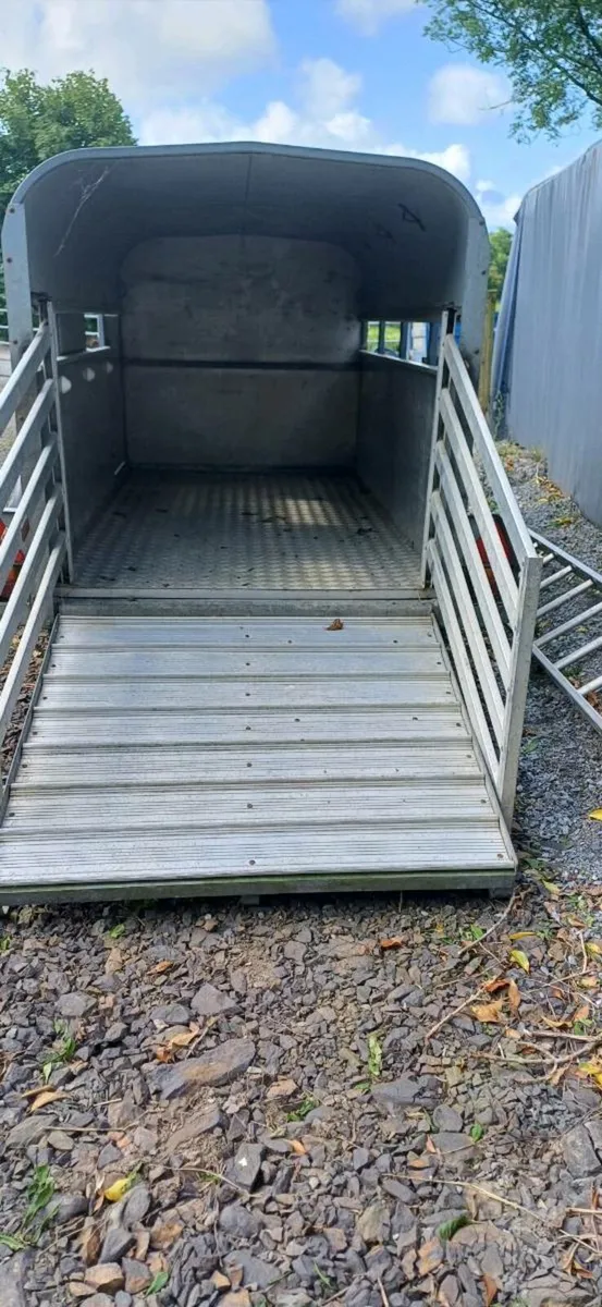 8x4 Ifor Williams sheep trailer - Image 2