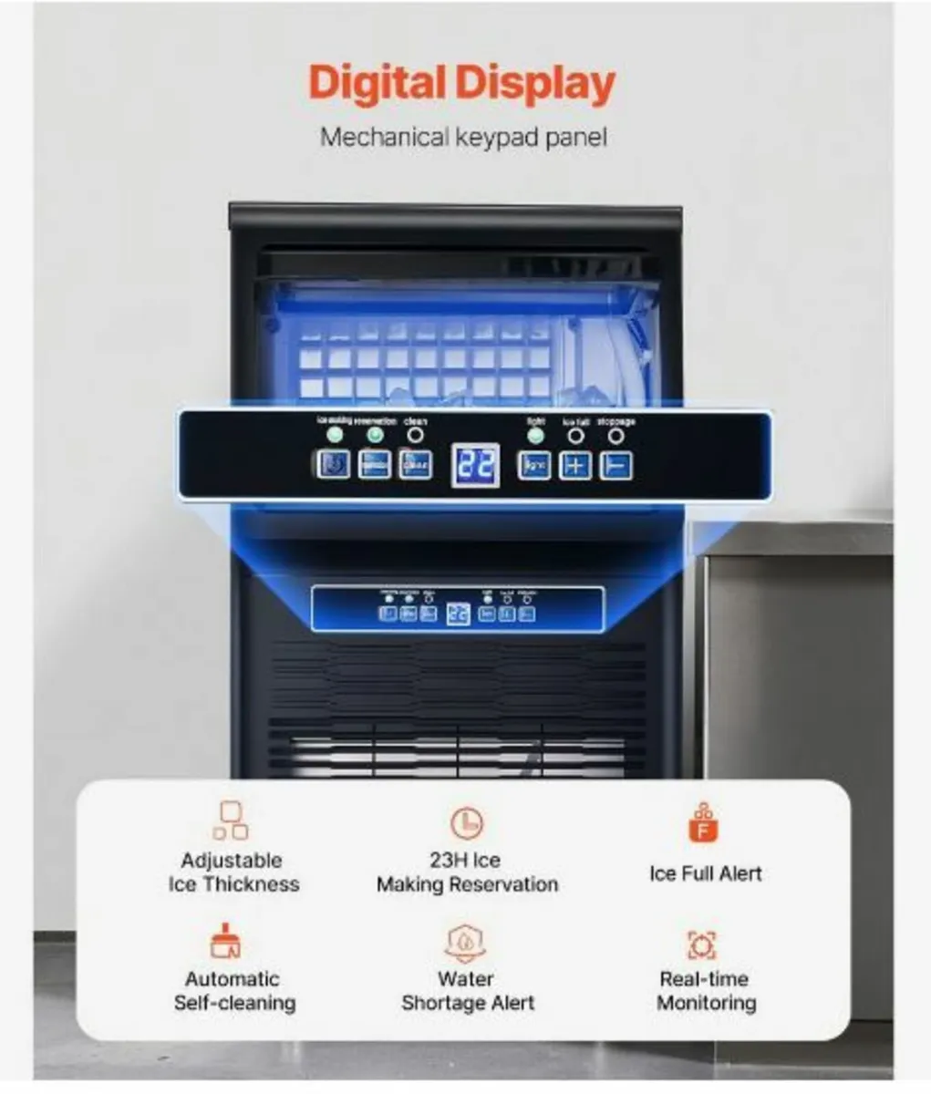 Commercial Ice Maker Freestanding Cabinet - Image 4