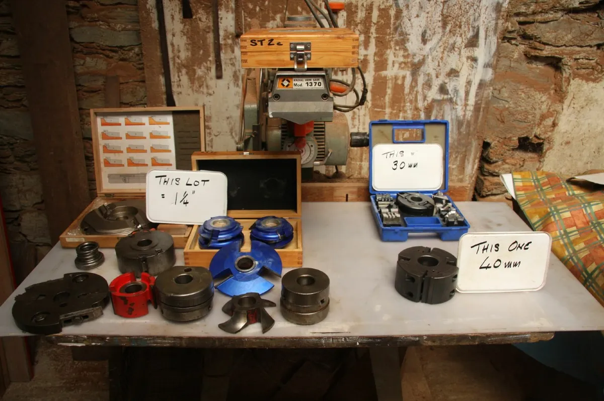 Spindle moulder tooling - Image 1