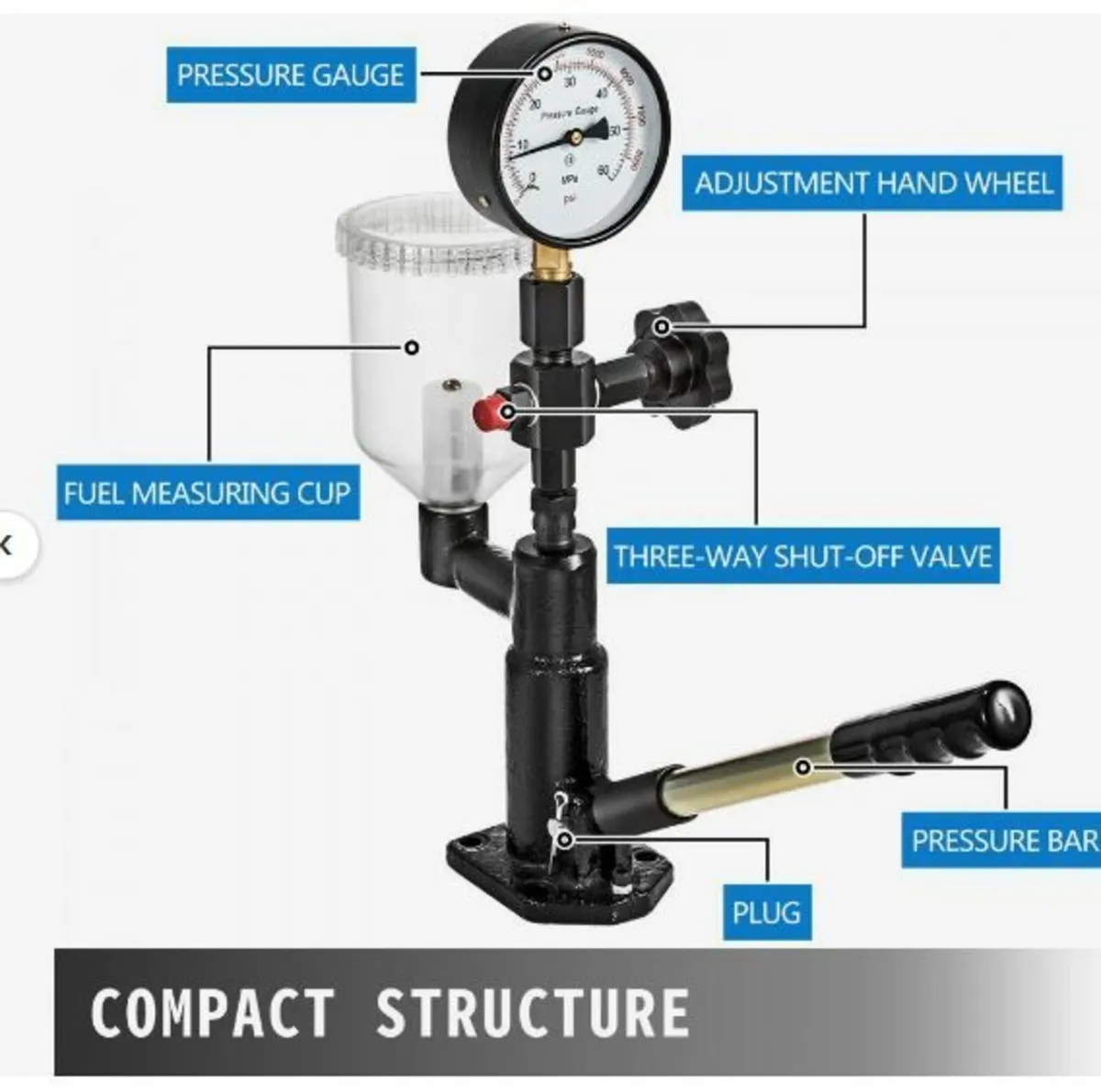 Diesel Injector Nozzle Pressure Tester - Image 2