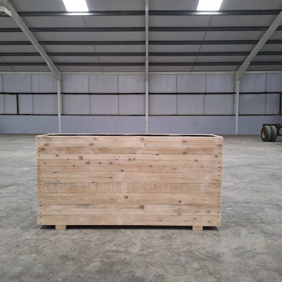 Outdoor Wooden Planters - Image 1