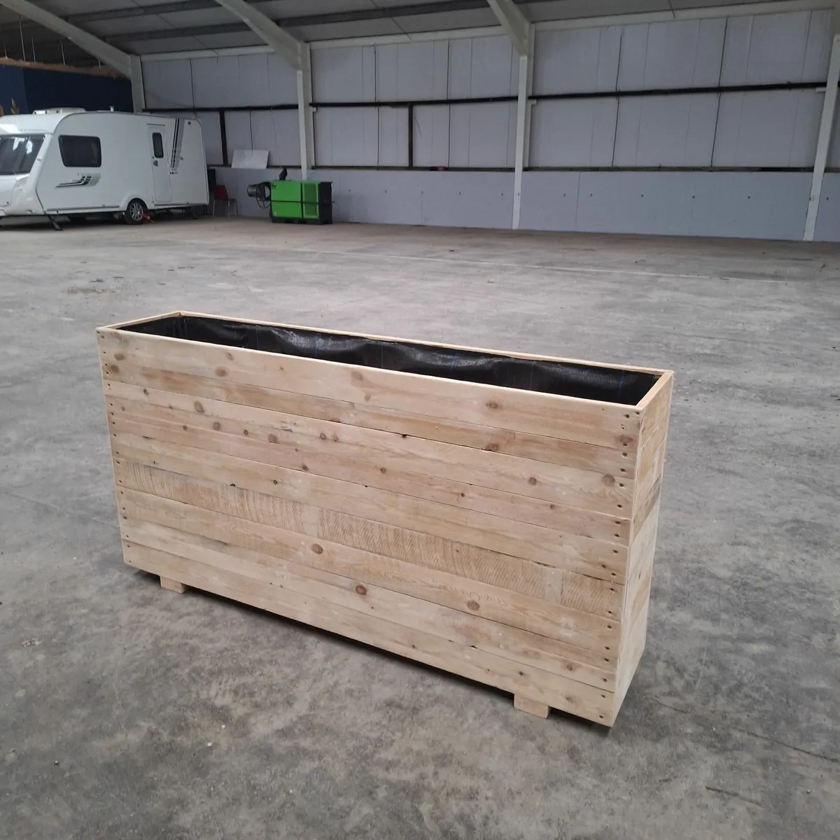Outdoor Wooden Planters - Image 2