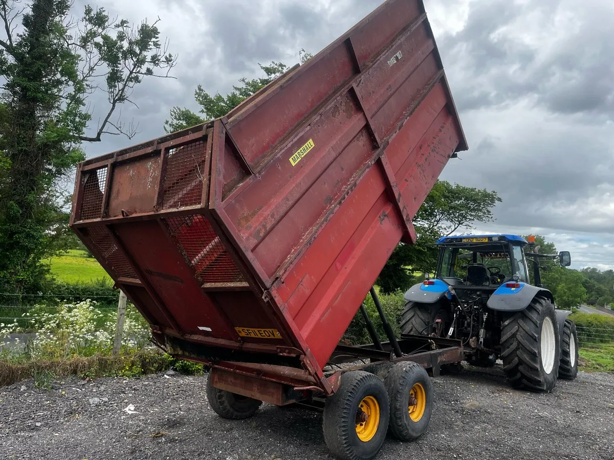 Marshall silage grain trailer - Image 1