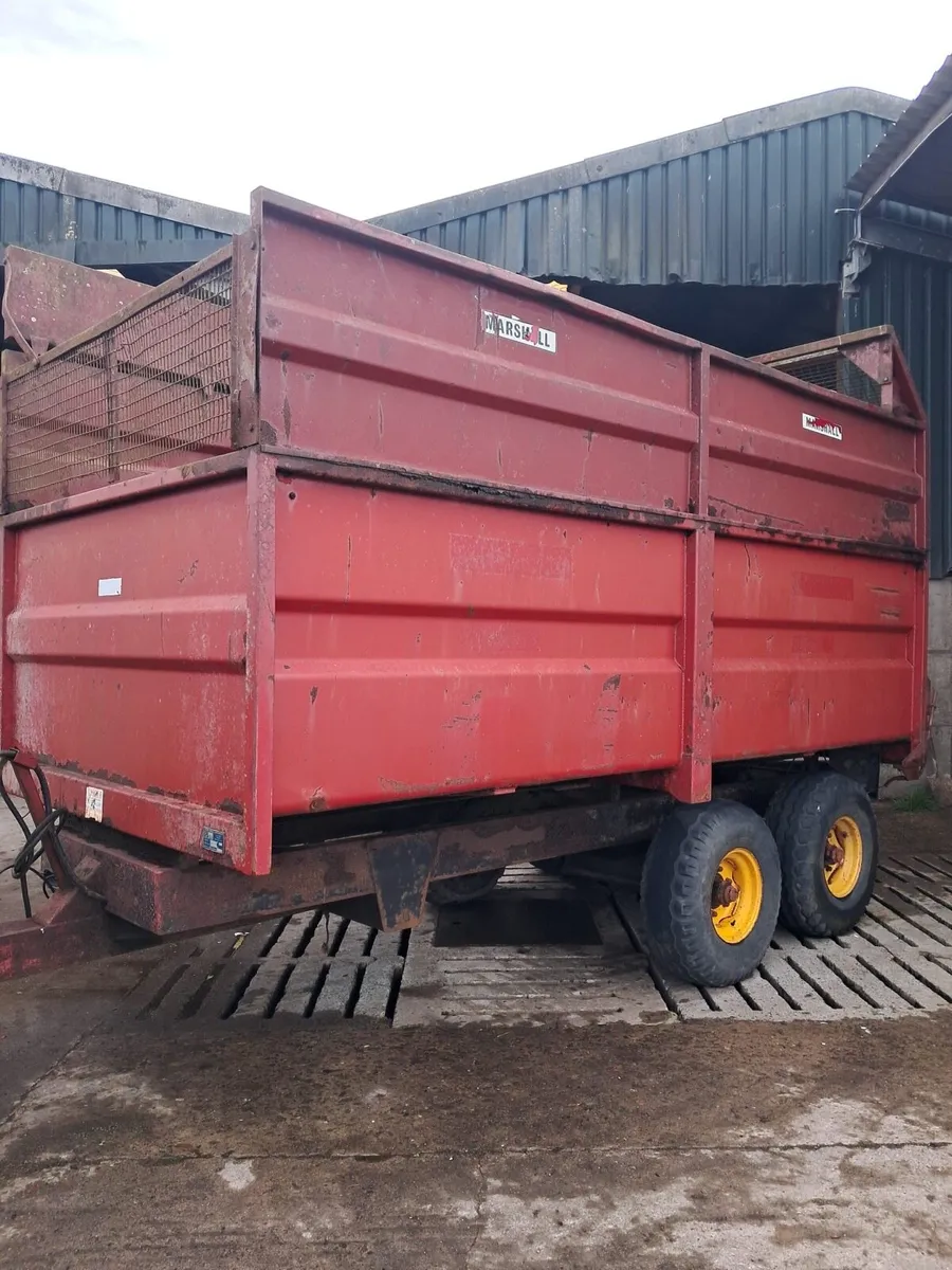 Marshall silage grain trailer - Image 3