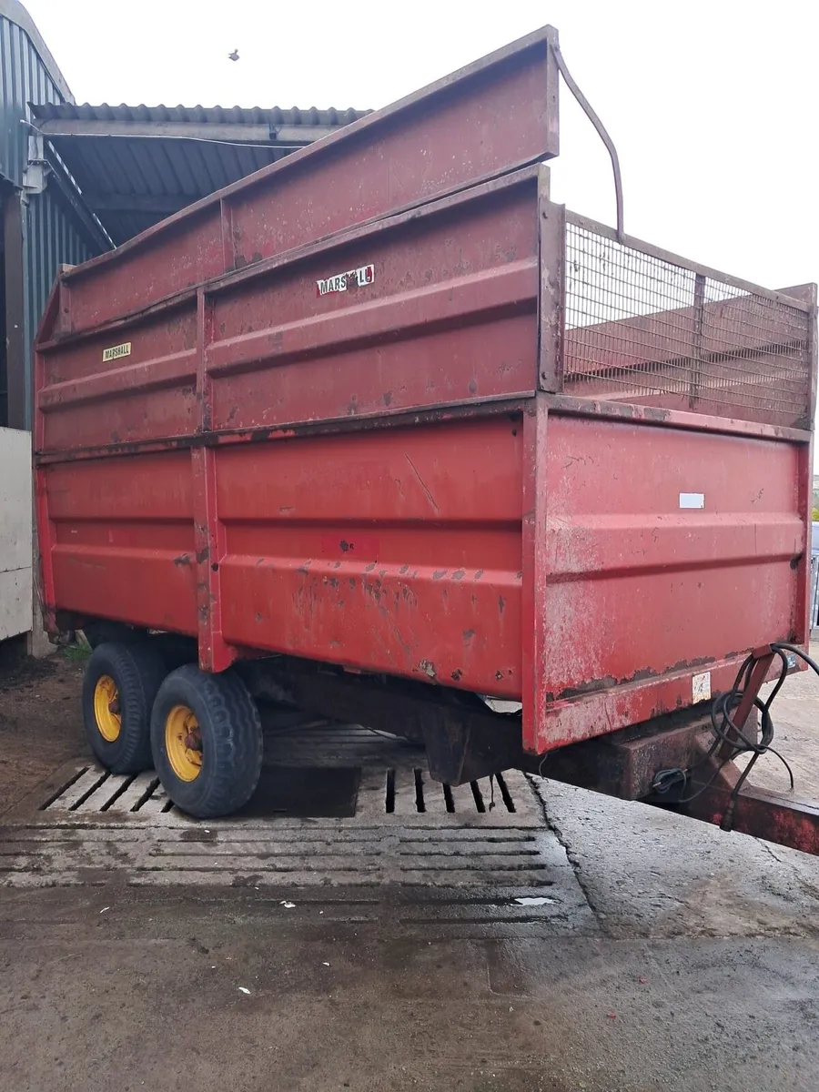 Marshall silage grain trailer - Image 4