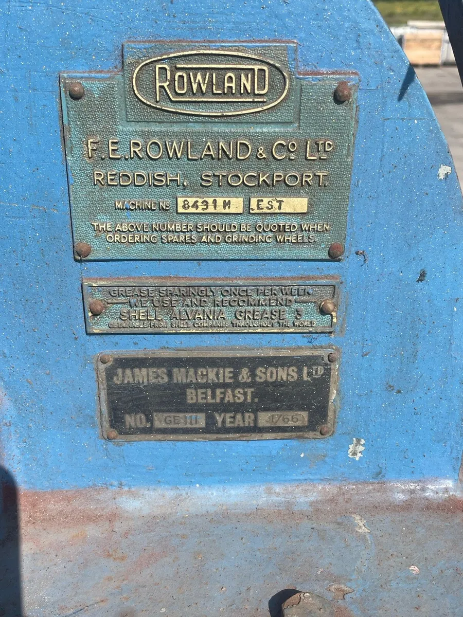 Rowland Grinder 3 phase - Image 4