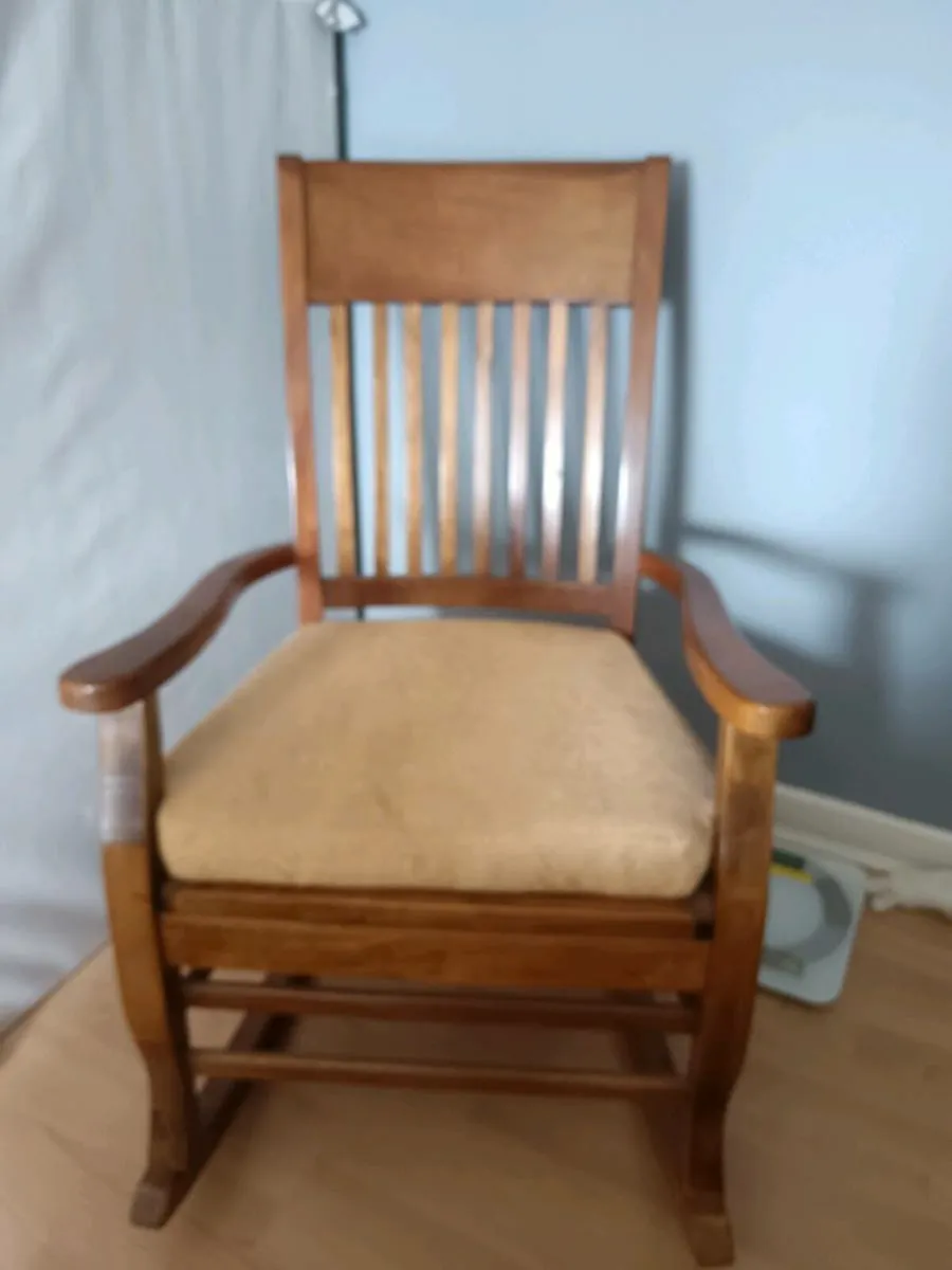 Oak Rocking Chair - Image 2