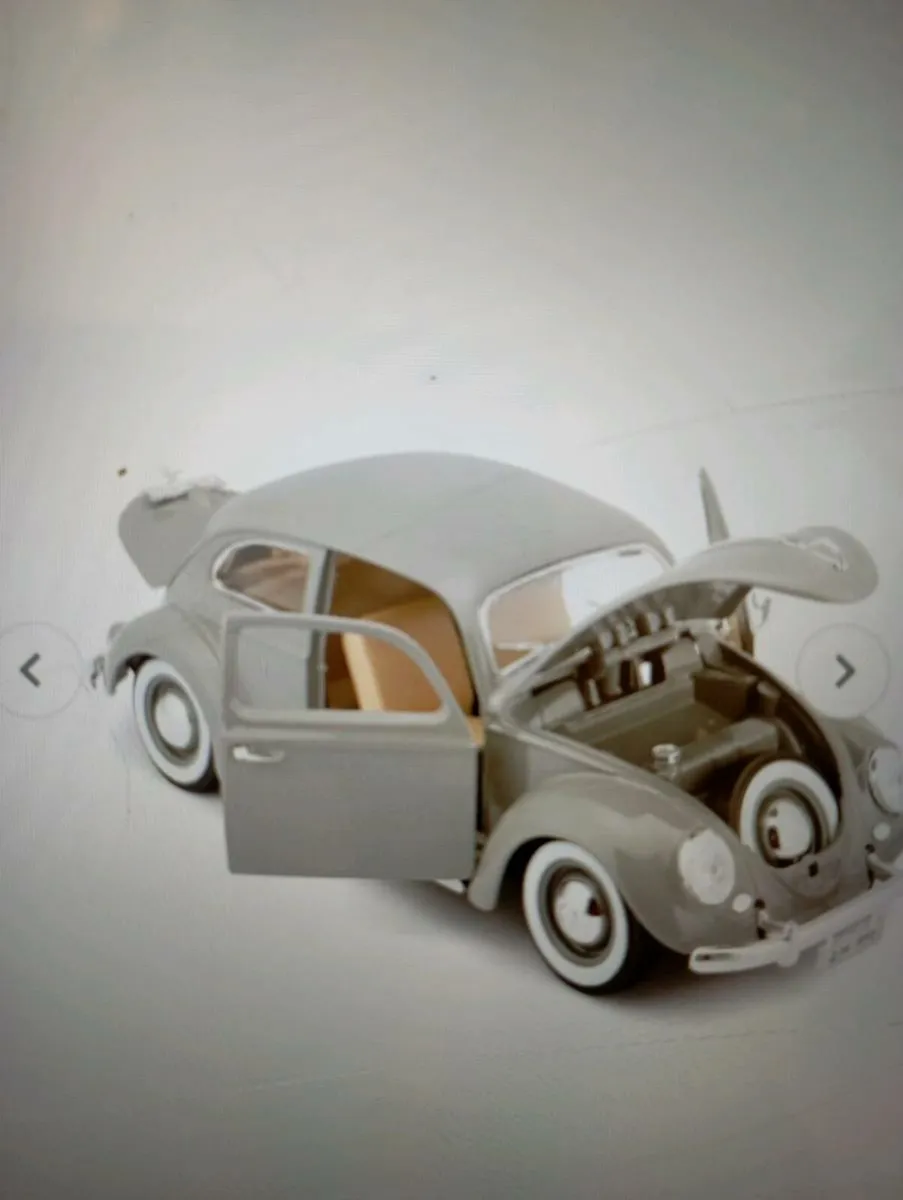 BURAGAO VOLKSWAGEN KAFER BEETLE 1953 DIECAST - Image 3