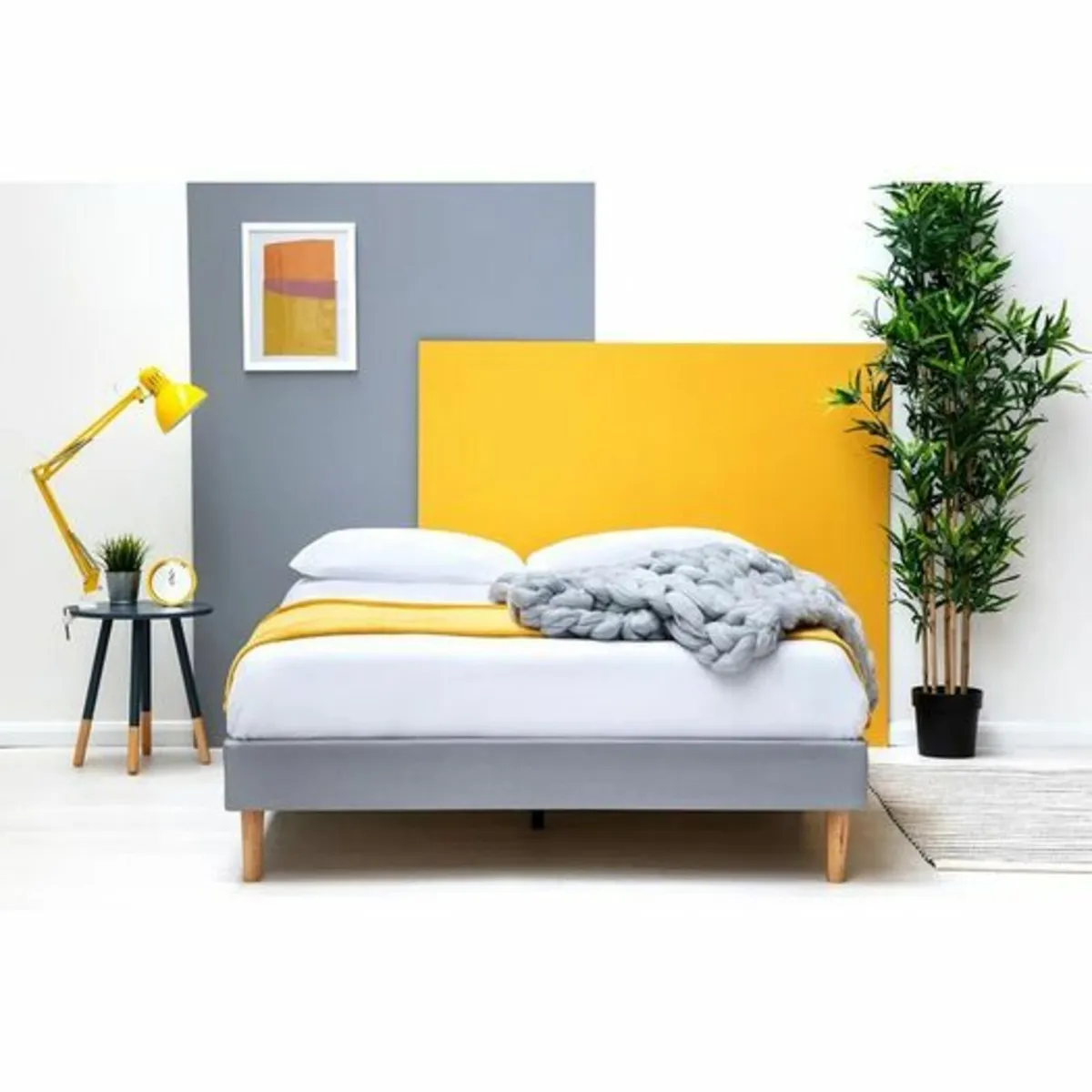 Dominick Upholstered Platform Bed - Image 2