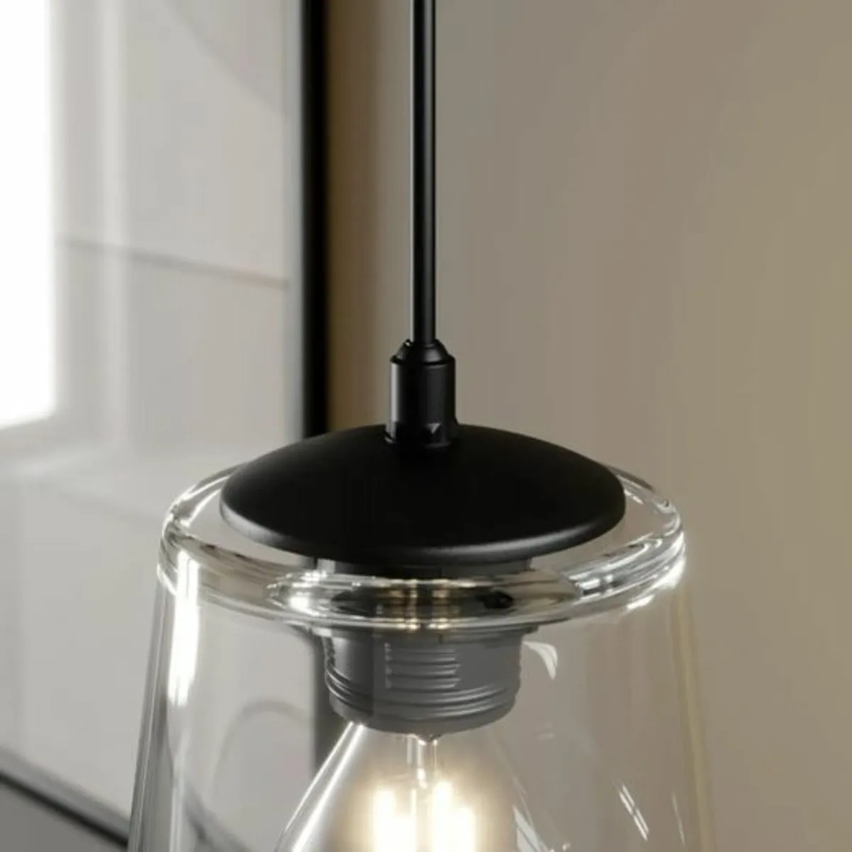 Harpersville 1-Light Single Pendant Shade - Image 1