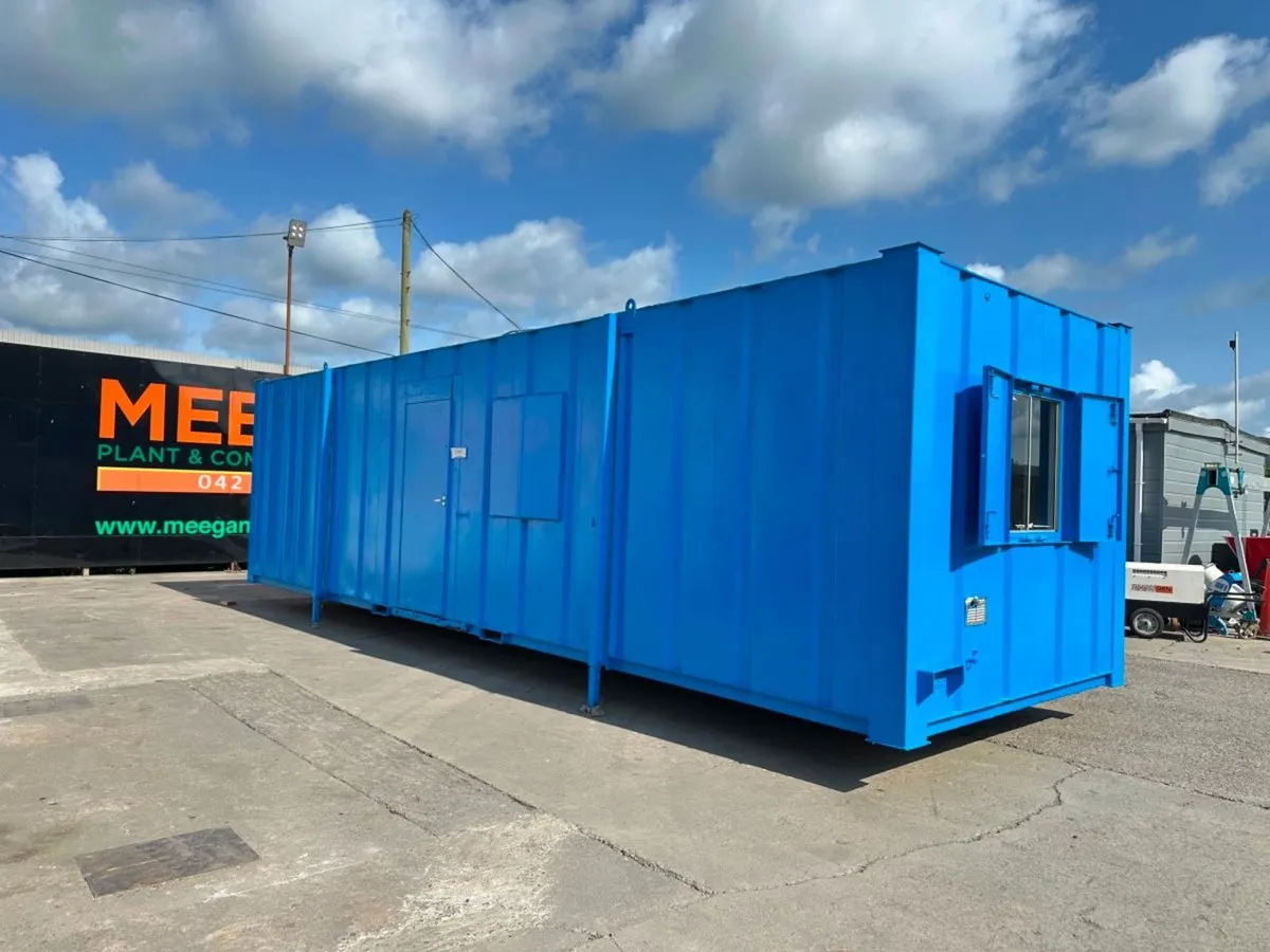 32 x 10 SITE OFFICE CABIN , CONTAINER , open plan - Image 1