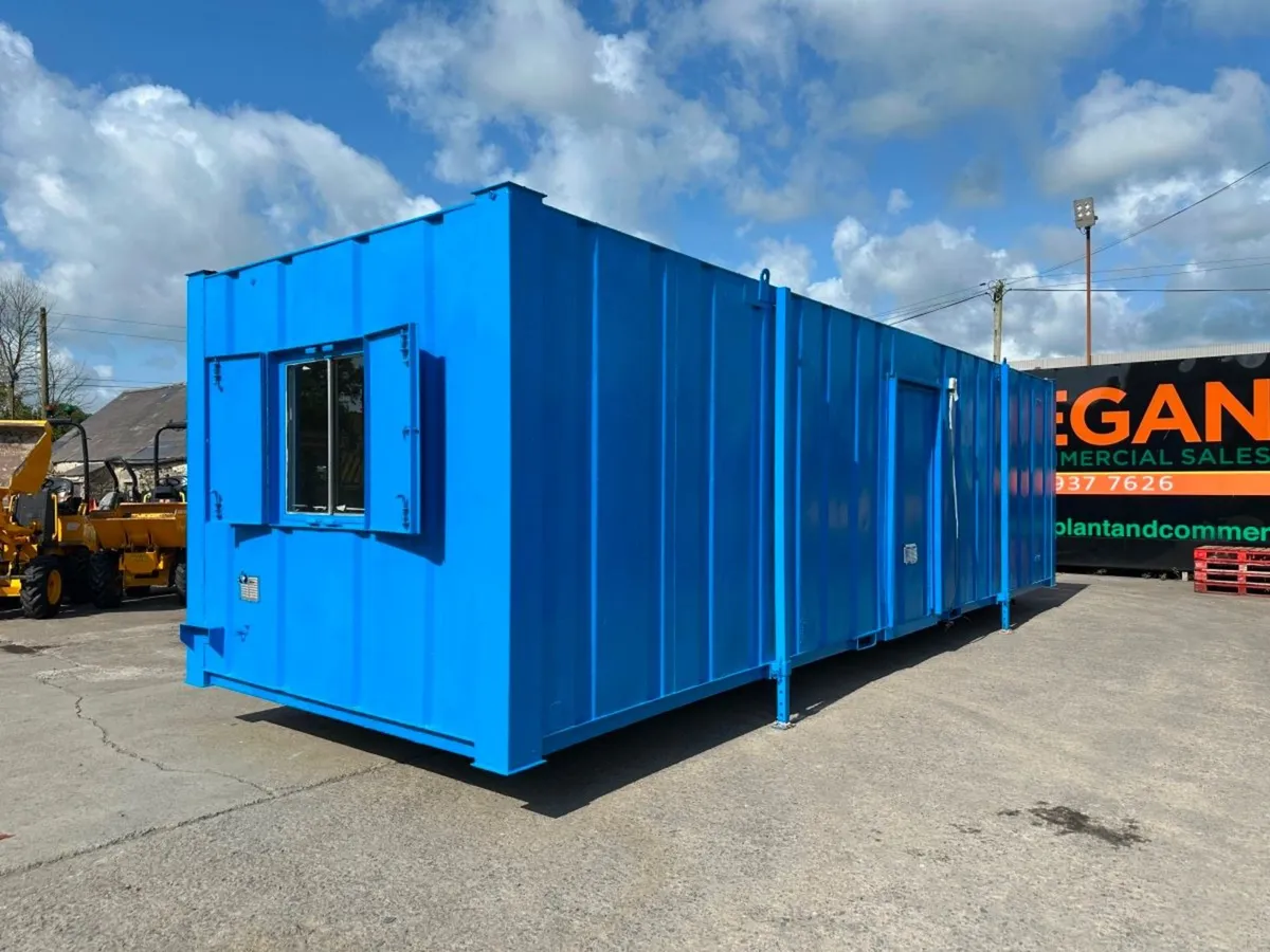 32 x 10 SITE OFFICE CABIN , CONTAINER , open plan - Image 4